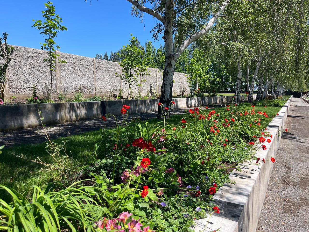 Elementos naturales del jardín
